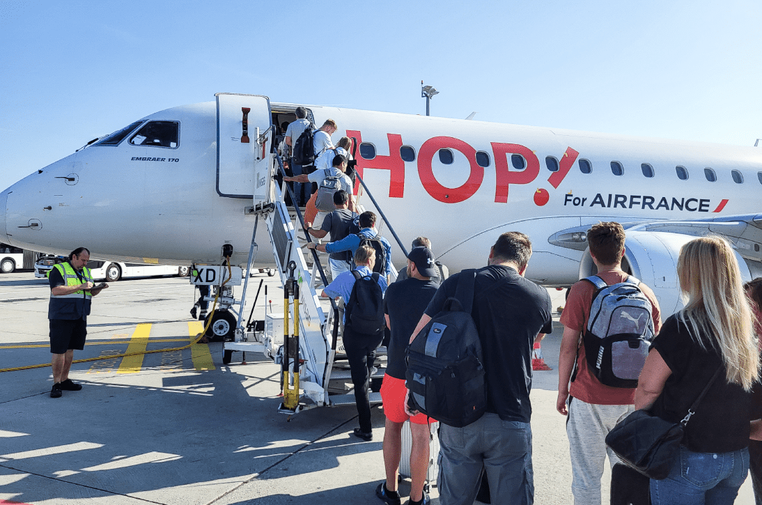 Flugzeug AirFrance Cityhopper