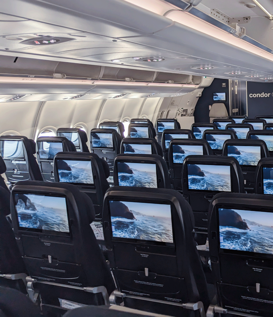 Sitze Bildschirme Condor