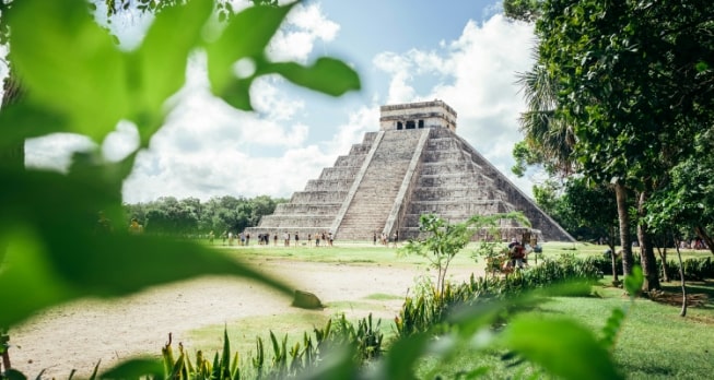 mposante Maya-Pyramide von Chichen Itza